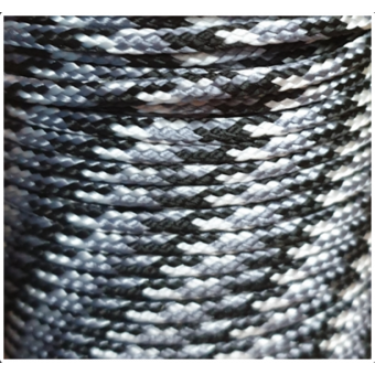 PPM touw 3,5 zwart/grijs/wit
